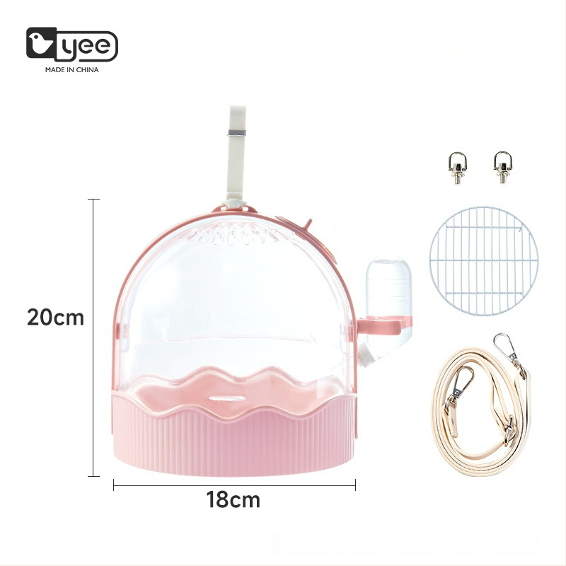 Vonkajší kliet pre papagáje s dýchajúcim materiálom a veľkým vnútorným priestorom – prenosná klietka na vtáky, Yee, pôvod Šandong