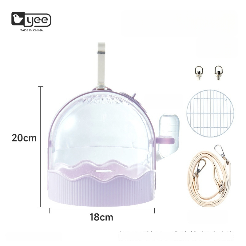 Vonkajší kliet pre papagáje s dýchajúcim materiálom a veľkým vnútorným priestorom – prenosná klietka na vtáky, Yee, pôvod Šandong