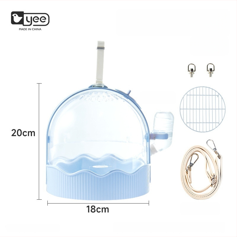 Vonkajší kliet pre papagáje s dýchajúcim materiálom a veľkým vnútorným priestorom – prenosná klietka na vtáky, Yee, pôvod Šandong