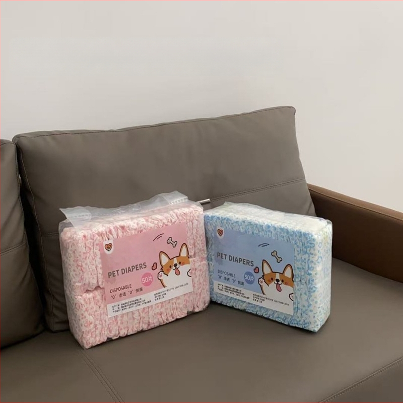 Psie nohavice na obdobie – polyester, pôvod Shandong, značka Cute cub, voľný štýl