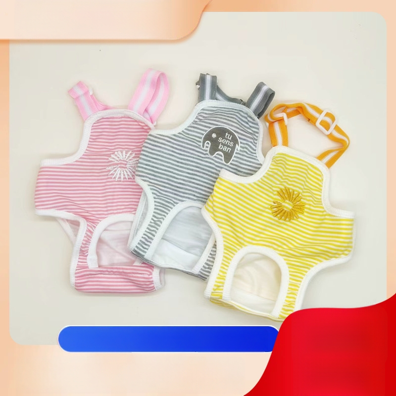 Hygienické nohavice pre mačky a psy počas menštruačného obdobia – priedušný polyester, voľný štýl, unisex