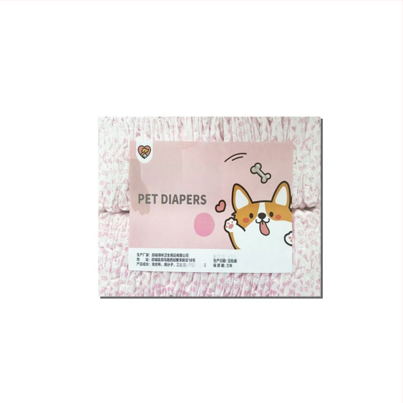 Milado plienky pre psov, period pants, nešitý materiál, karikatúrny štýl, pre samčie psy