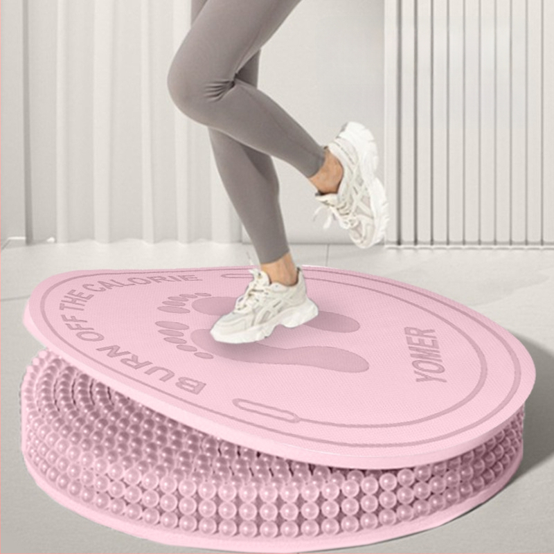 TPE mat na skákanie cez šnúru, hrúbka 6 mm, tlmiaci, protišmykový, geometrický vzor