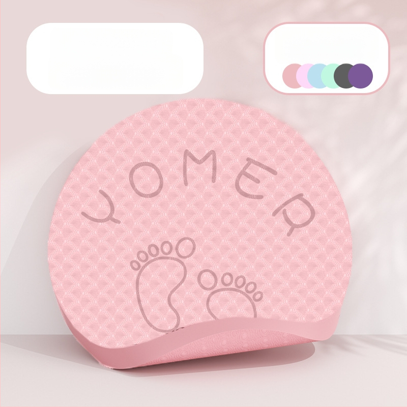 TPE mat na skákanie cez šnúru, hrúbka 6 mm, tlmiaci, protišmykový, geometrický vzor