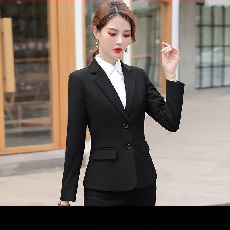 Ženský malý sako-kostým - abstraktý vzor, polyester 95%+, zips vpredu, kostýmový golier, jeseň 2022