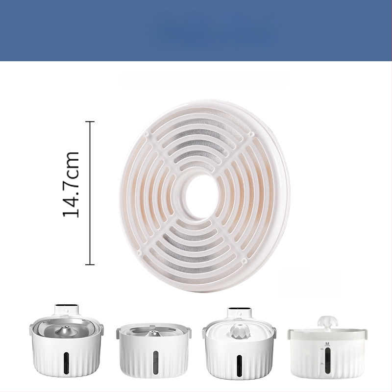 Filter do dávkovača vody pre psy a mačky s aktívnym uhlím, univerzálny filter, model YXP012, značka YXPET