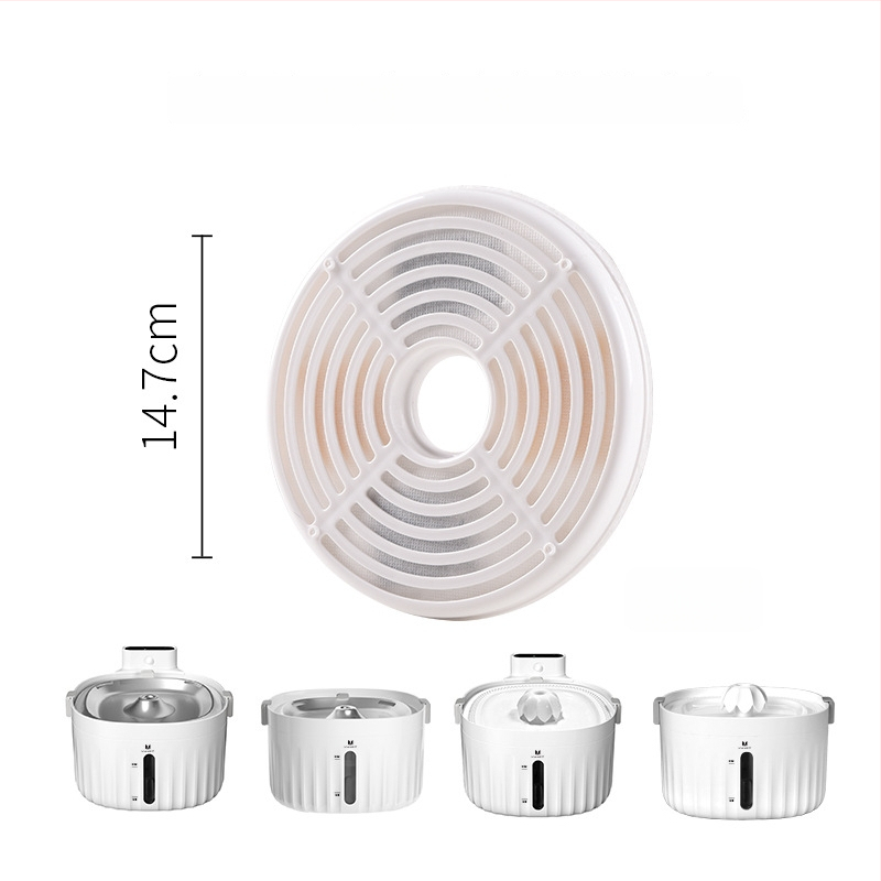 Filtr do zariadenia na vodu pre domáce zvieratá – aktívne uhlíkové výmenné filtre, model YPD-C002, 2 kusy, vhodné pre psov a mačky, 100 g/krabica, 1-ročná záruka