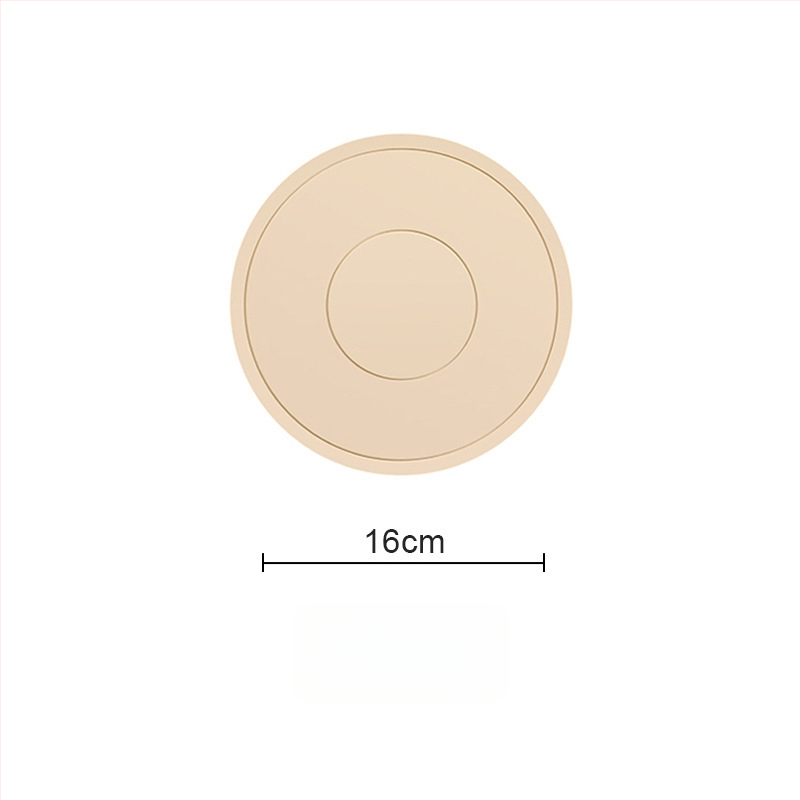 Silikónová tepelná podložka pod taniere – kruhová, nordický štýl, model GJ, 2024