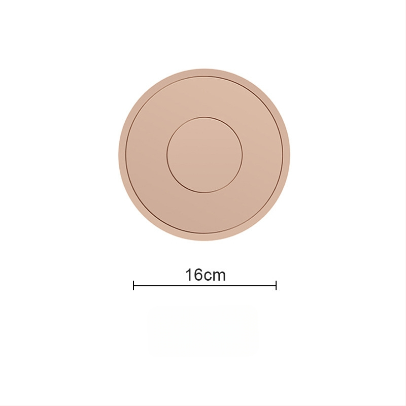 Silikónová tepelná podložka pod taniere – kruhová, nordický štýl, model GJ, 2024