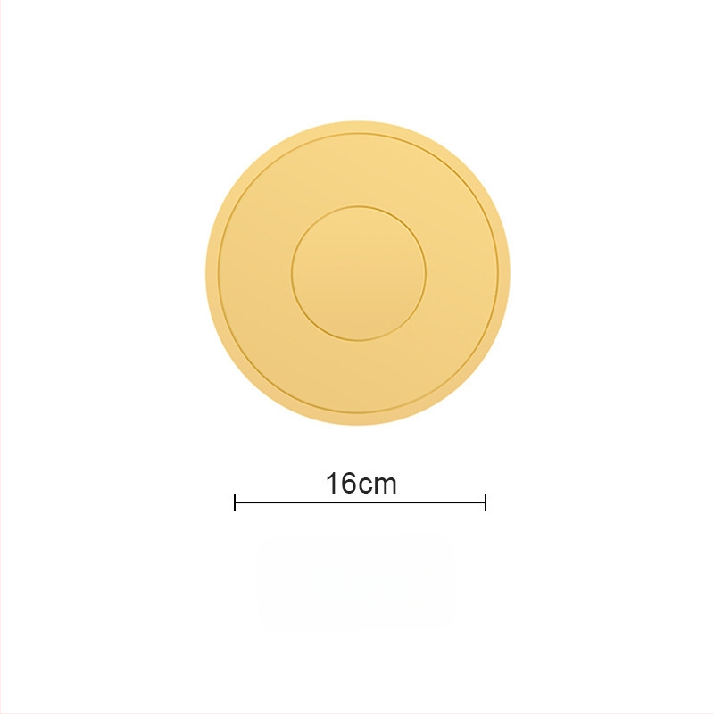 Silikónová tepelná podložka pod taniere – kruhová, nordický štýl, model GJ, 2024