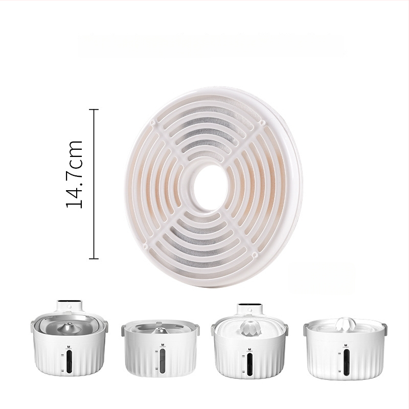 YXPET filter pre napájač vody pre domáce zvieratá s aktívnym uhlím, model YPD-C005, balenie 4 kusy, vhodný pre psov a mačky