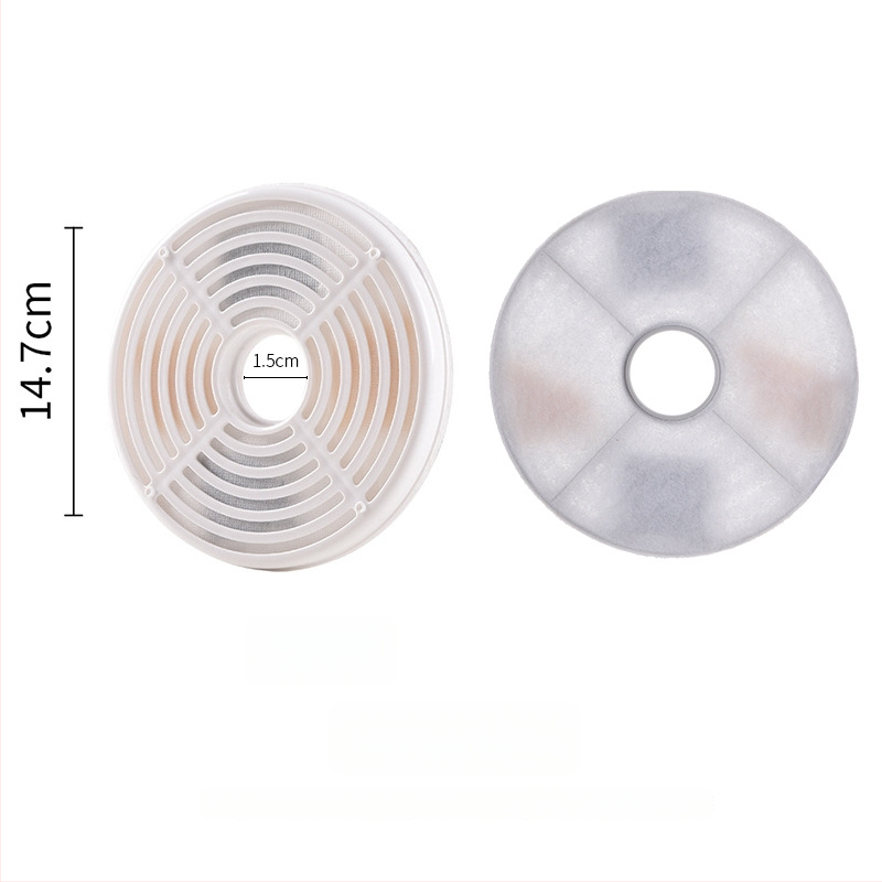 YXPET filter pre napájač vody pre domáce zvieratá s aktívnym uhlím, model YPD-C005, balenie 4 kusy, vhodný pre psov a mačky