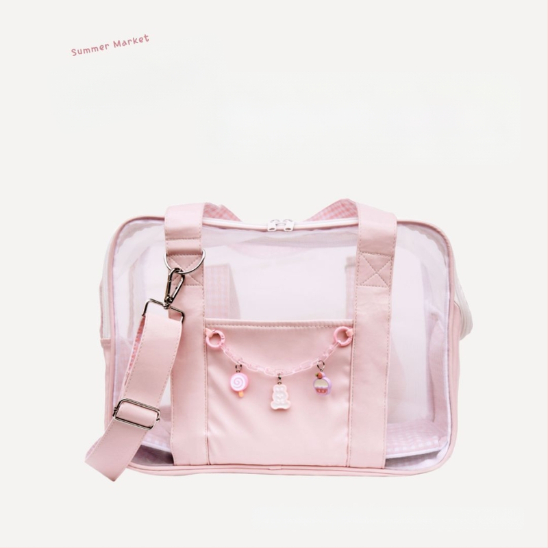 Taška na domáce zvieratá na výlety, PU materiál, PINCOOL značka, vzor jednoduchá krajka, stredne mäkká