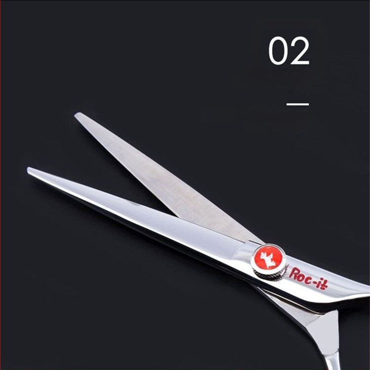 Sada kaderníckych nožníc – ploché a zubové čepele, Yilong, rednutie 25-30, 28-30 zubov