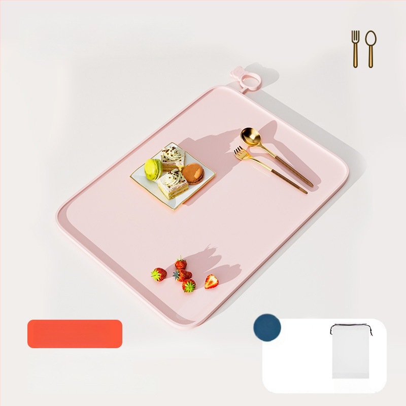 Silikónová podložka na stolovanie pre prvákov, karikatúrny vzor, vodotesná a odolná voči tukom, potravinárska kvalita