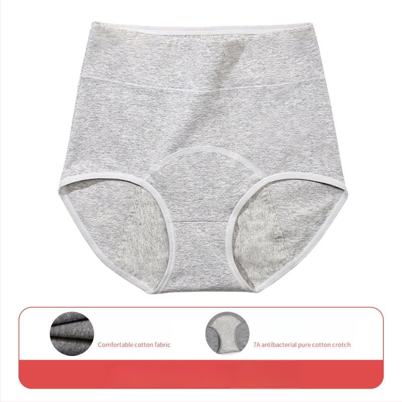 Dámske spodné nohavičky z 92% bavlny – hlavný materiál 92% bavlna, rozkrok 100% bavlna, vysoký pás, ochrana proti úniku počas menštruácie