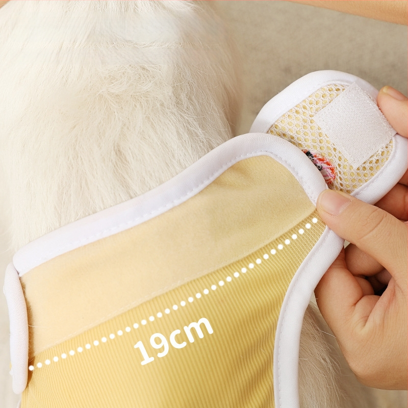 Psie menštruačné nohavičky, bavlnené, kreslený štýl, fyziologické nohavice pre psy