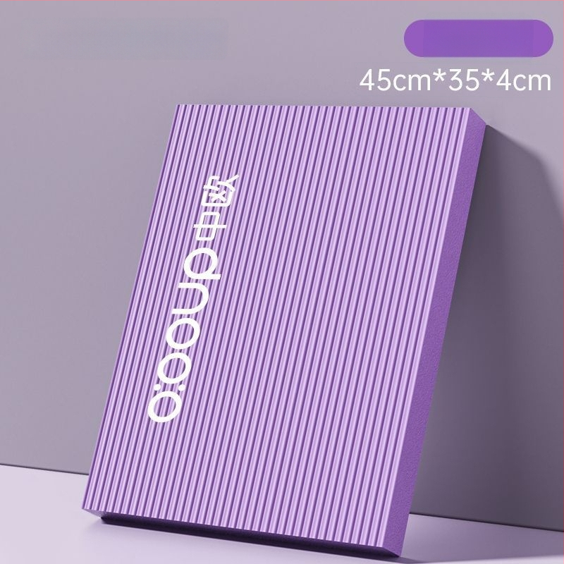 Jógová podložka – NBR materiál, hrúbka 4 cm, kolenná a lakťová penová podložka pre balans a tréning s činkami