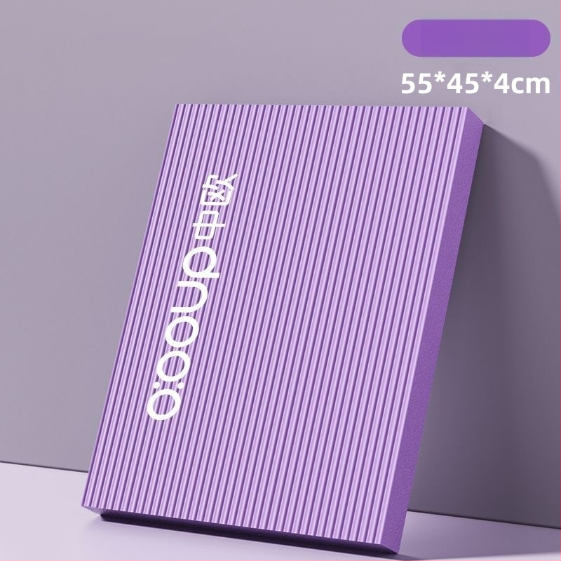 Jógová podložka – NBR materiál, hrúbka 4 cm, kolenná a lakťová penová podložka pre balans a tréning s činkami