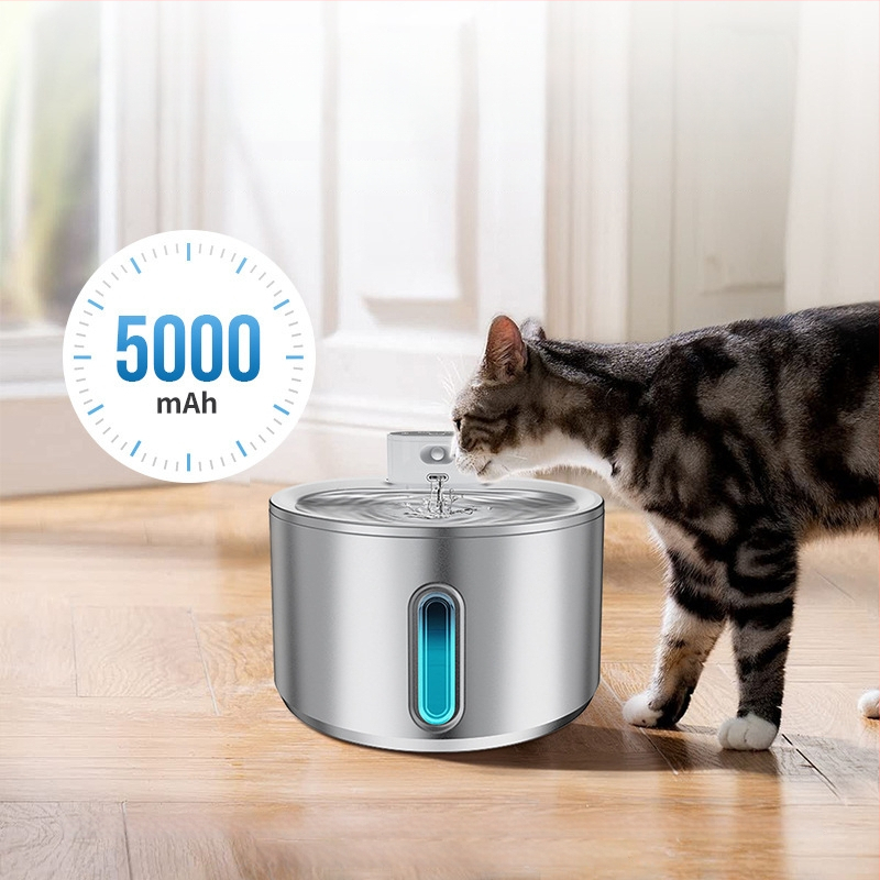 Inteligentná fontána na vodu pre domáce zvieratá, vhodná pre psov a mačky, odnímateľná, hmotnosť 1100 g, model Smart