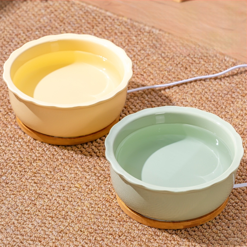 Keramický zásobník na vodu pre mačky s konštantnou teplotou a veľkou kapacitou, značka Bomeitao