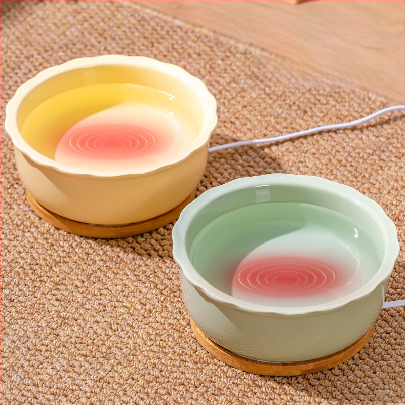 Keramický zásobník na vodu pre mačky s konštantnou teplotou a veľkou kapacitou, značka Bomeitao