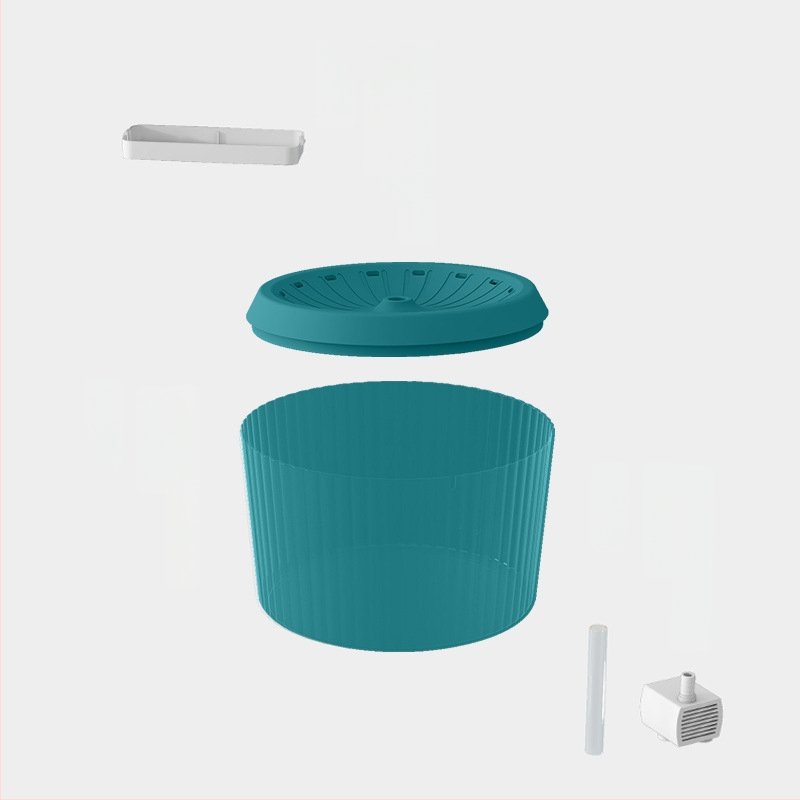 Dávkovač vody pre domáce zvieratá s proti úniku, automatická cirkulácia s filtráciou, odnímateľný, vhodný pre psy a mačky