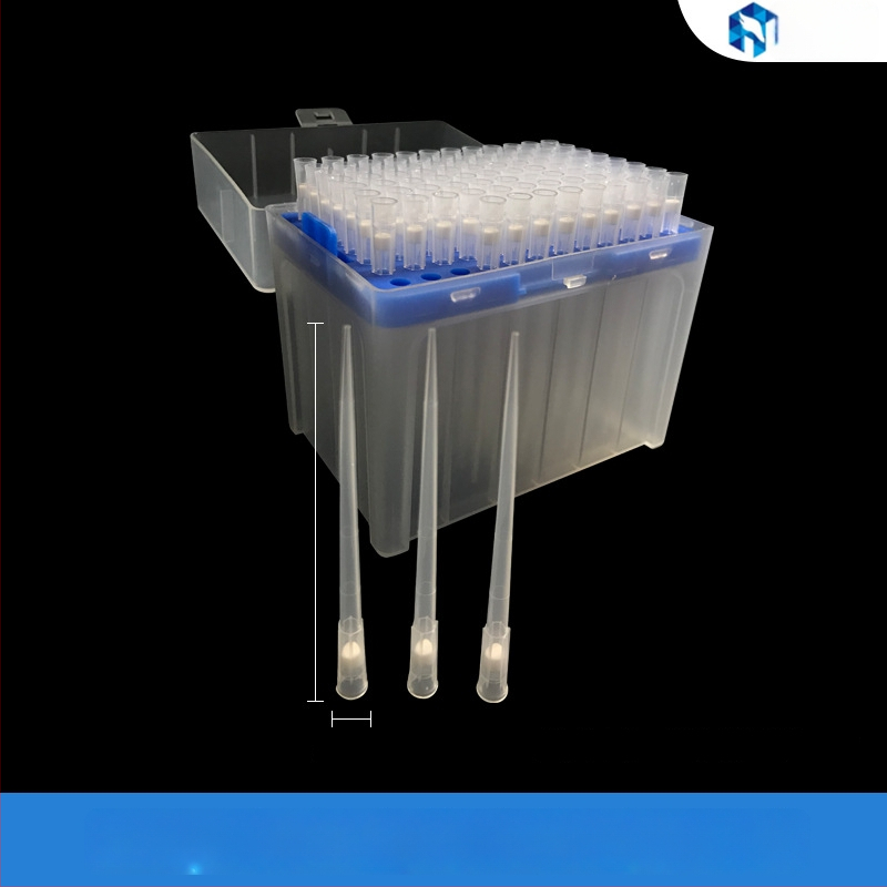 Jednorázové filtrové špičky pre pipetu, 10–1000 μL, sterilné balenie, Han Yining