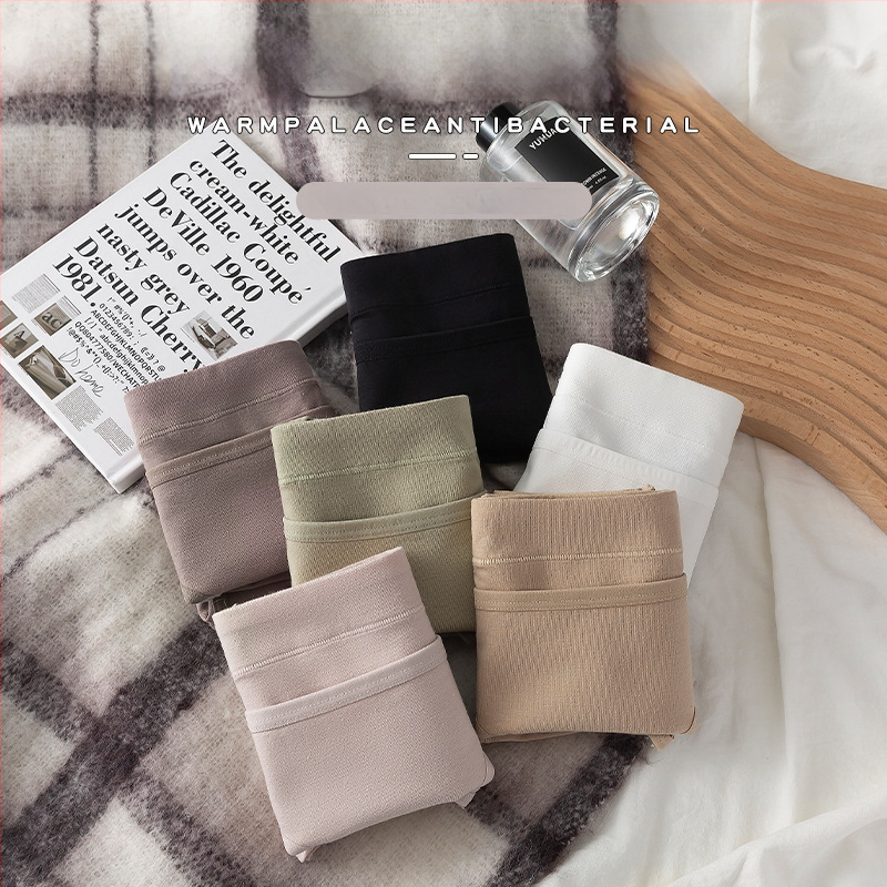 Dámske bavlnené nohavičky na obdobie, stredný pás, ochrana proti úniku, s vreckom so klapkou, priedušné