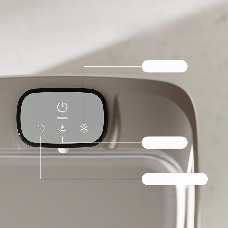 Dvojmódový zásobník vody pre domáce zvieratá z nerezovej ocele, objem 4 L, odnímateľný, vhodný pre psov a mačky, model YPD-C016