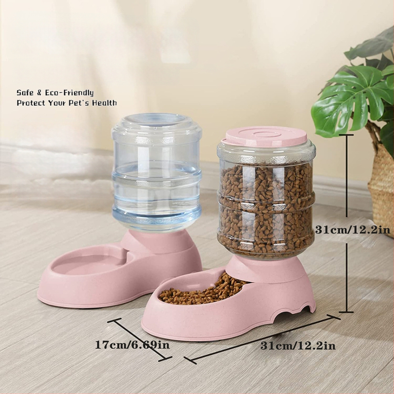 Automatický zásobník vody a kŕmič pre mačky, plastová miska pre mačky s pumpou na jedlo (Plastová • Mačka • Značka: Murch • Kategória: Príslušenstvo pre domáce zvieratá)