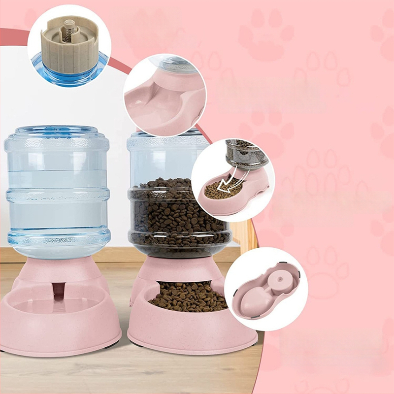 Automatický zásobník vody a kŕmič pre mačky, plastová miska pre mačky s pumpou na jedlo (Plastová • Mačka • Značka: Murch • Kategória: Príslušenstvo pre domáce zvieratá)