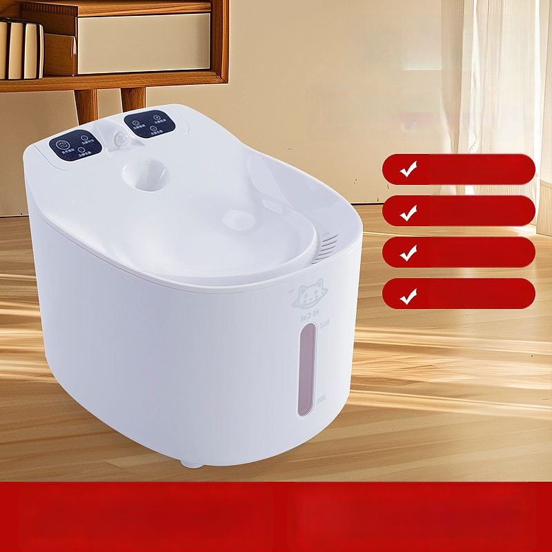 Inteligentný zásobník vody pre domáce zvieratá s USB nabíjaním, automatická cirkulácia a filtrácia, odnímateľný — pre mačky a psy, model MSW102