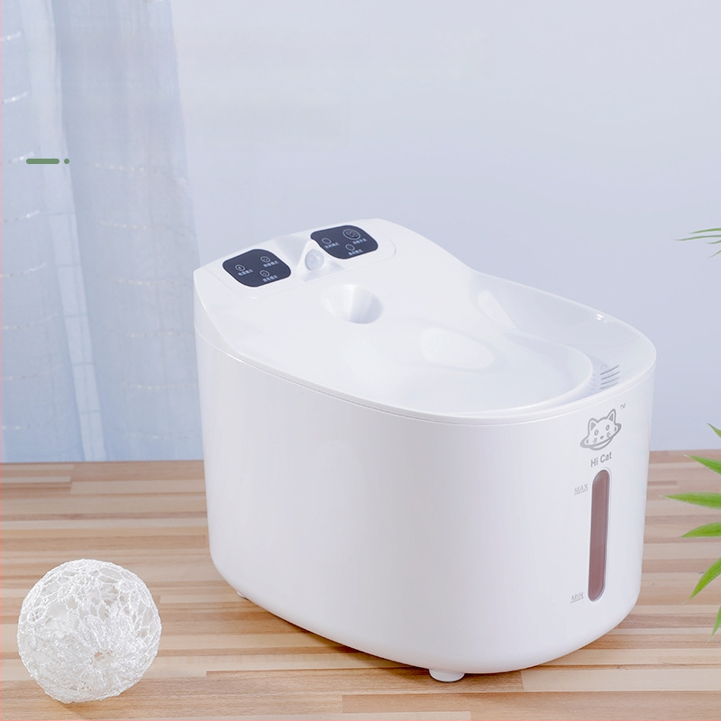 Inteligentný zásobník vody pre domáce zvieratá s USB nabíjaním, automatická cirkulácia a filtrácia, odnímateľný — pre mačky a psy, model MSW102