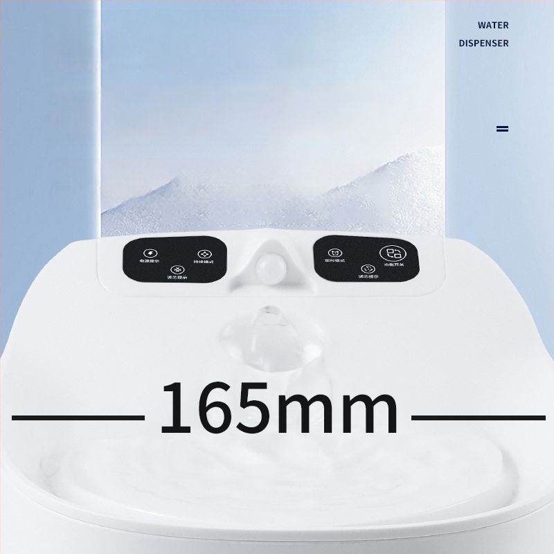 Inteligentný zásobník vody pre domáce zvieratá s USB nabíjaním, automatická cirkulácia a filtrácia, odnímateľný — pre mačky a psy, model MSW102