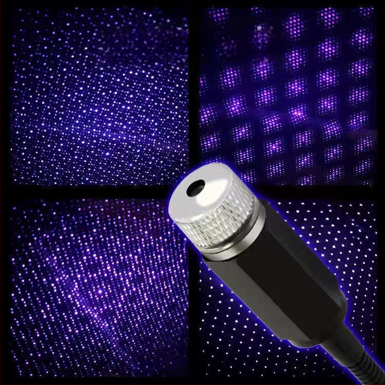 LED svetlo do stropu auta s hviezdnou oblohou, model 12, 5V, 3,9W