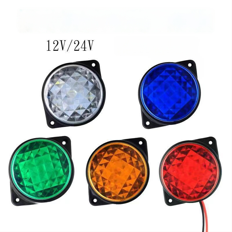 Indikátor šírky pre nákladné vozidlá a prívesy – 12/24V LED, IP68, 3W, 6000K