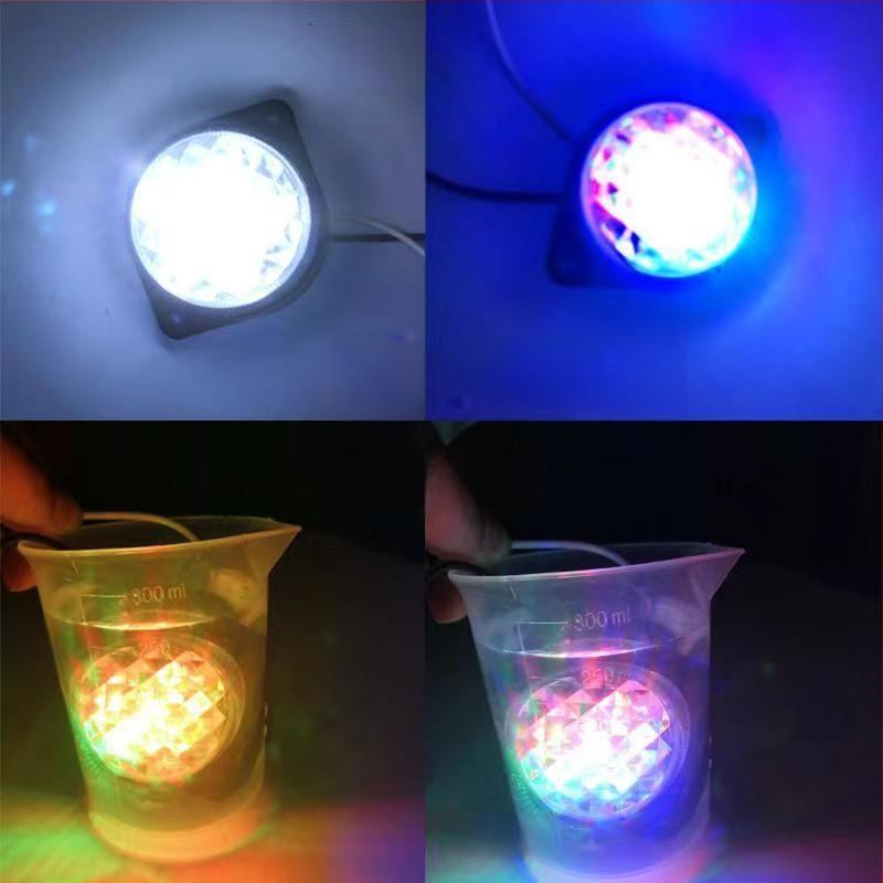 Indikátor šírky pre nákladné vozidlá a prívesy – 12/24V LED, IP68, 3W, 6000K