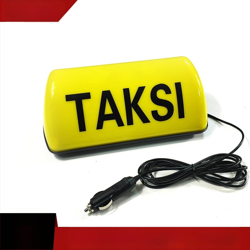 Taxi strešné svetlo OLT-2910, magnetická základňa, LED 3W, 12V, 500 lm