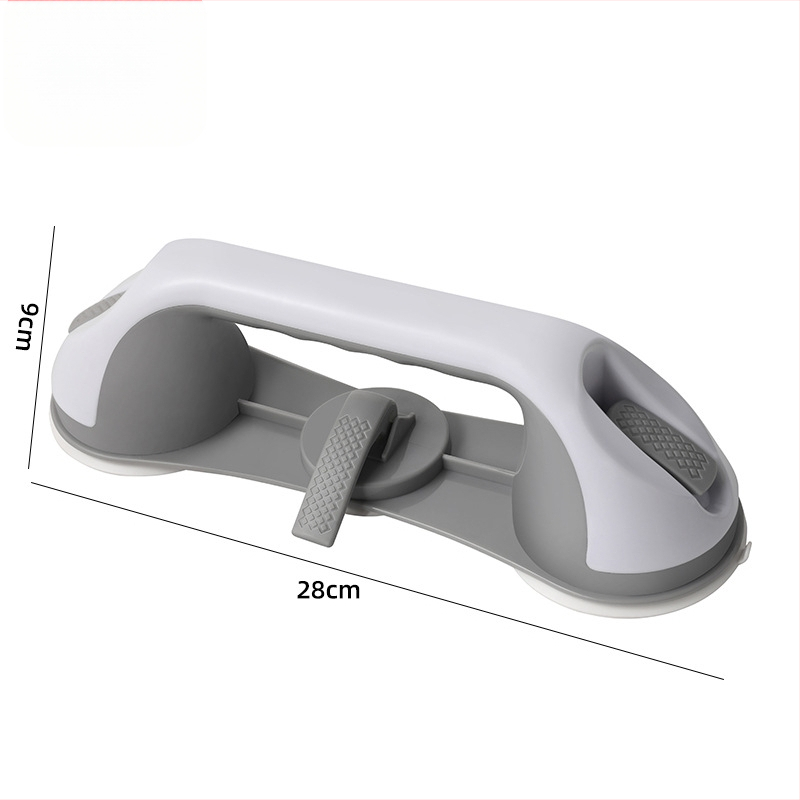 Dverová rúčka so sacím prvkom do kúpeľne – multifunkčná bezpečnostná rúčka, plast, model 7183, značka Jihui