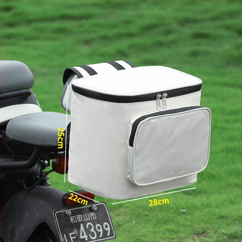 Taška na zadné operadlo elektrického motocykla, veľká kapacita, Oxford cloth, model CBJWB999