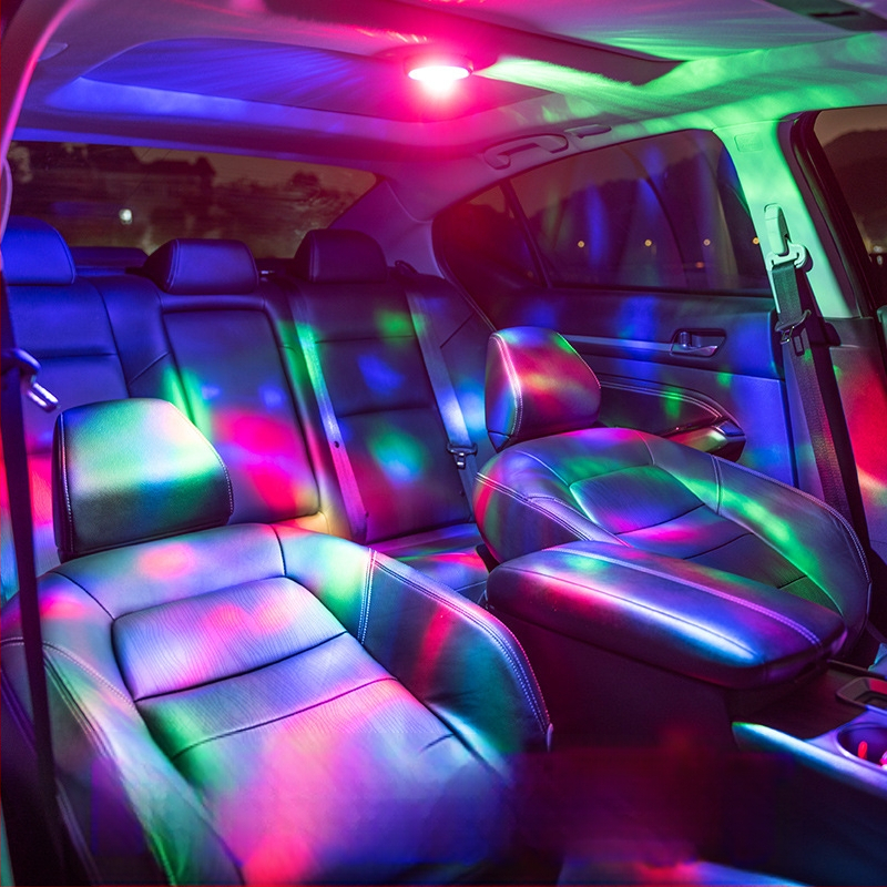 LED strešné svetlo do auta Y-038, 4W, DC5.0V, 400mA, životnosť 8760h, jemné LED svetlo, univerzálna kompatibilita