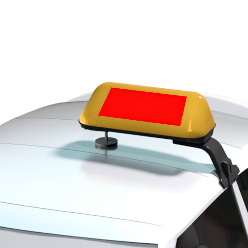 Taxi stropné svetlo pre auto (Model AC-751) (12V, 21W, ABS, magnetické uchytenie, tlač loga)