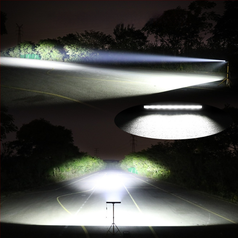 LED strešné svetlo pre auto (26W, 12-24V, LED zdroj, model 58-ZH-10inch, životnosť 30000h)