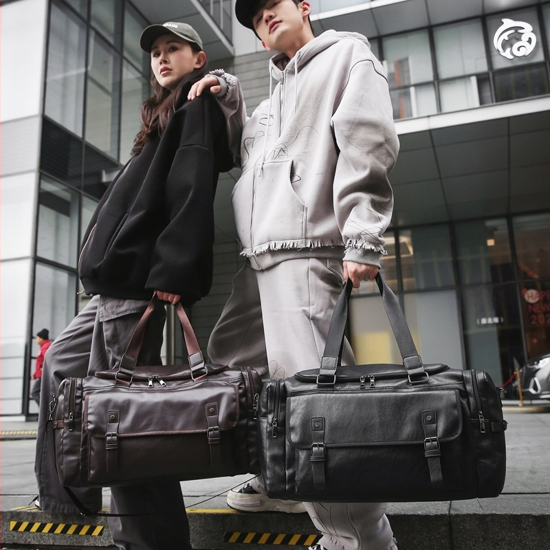Unisex ceļojumu soma ar 20-35L ietilpību, PU materiāls, elpojošs dizains, poliestera odere, ielas modes stils
