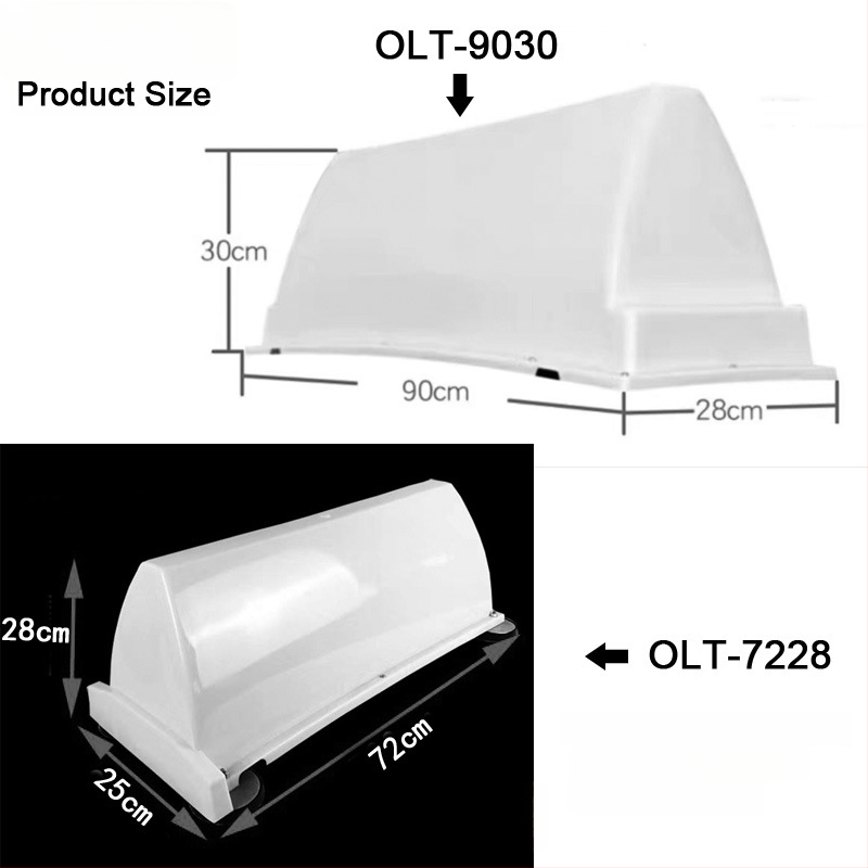 Automobilové stropné LED svetlo – model OLT-9030, 12V, 10W, 550 lm