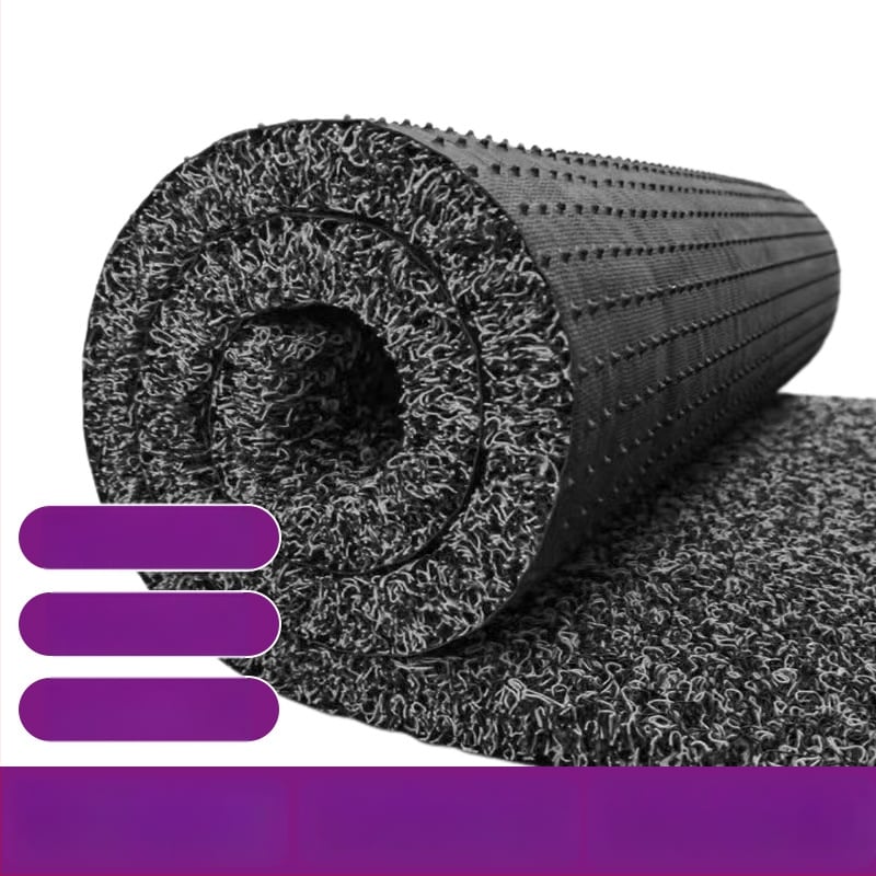 Automobilová podložka do auta z PVC, spracovanie drôtovou slučkou, štvorcový tvar, umývateľná, prispôsobiteľná