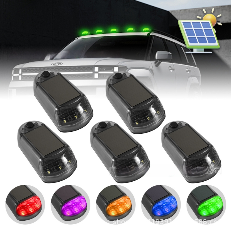 Auto strešné svetlo solárne napájanie a diaľkové ovládanie, 3 LED, model TYN-168, svetelný tok 5000 lm