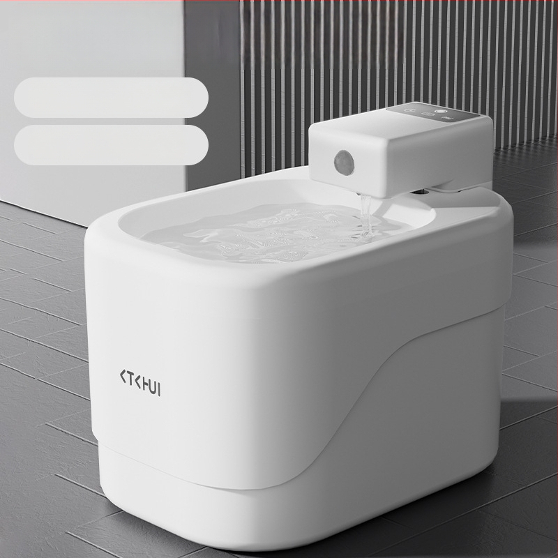 Zásobník na vodu pre mačky a psy s inteligentným senzorom, tichým filtrom, automatické dodávanie vody, odnímateľný dizajn, podpora aplikácie