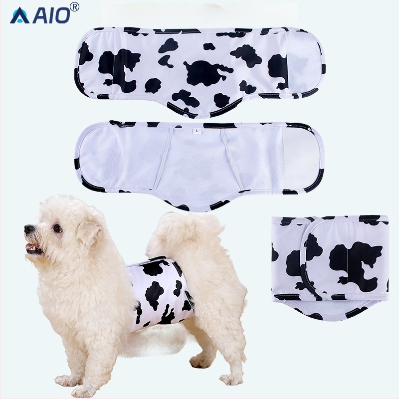 Pánske psie plienky nohavice, opakovane použiteľné, polyester, štýl európsko-americký, značka AIO, kód SP2404035